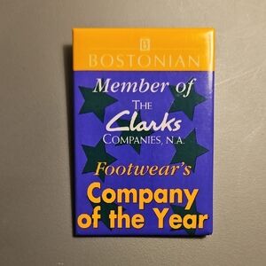Clarks Bostonian Pin